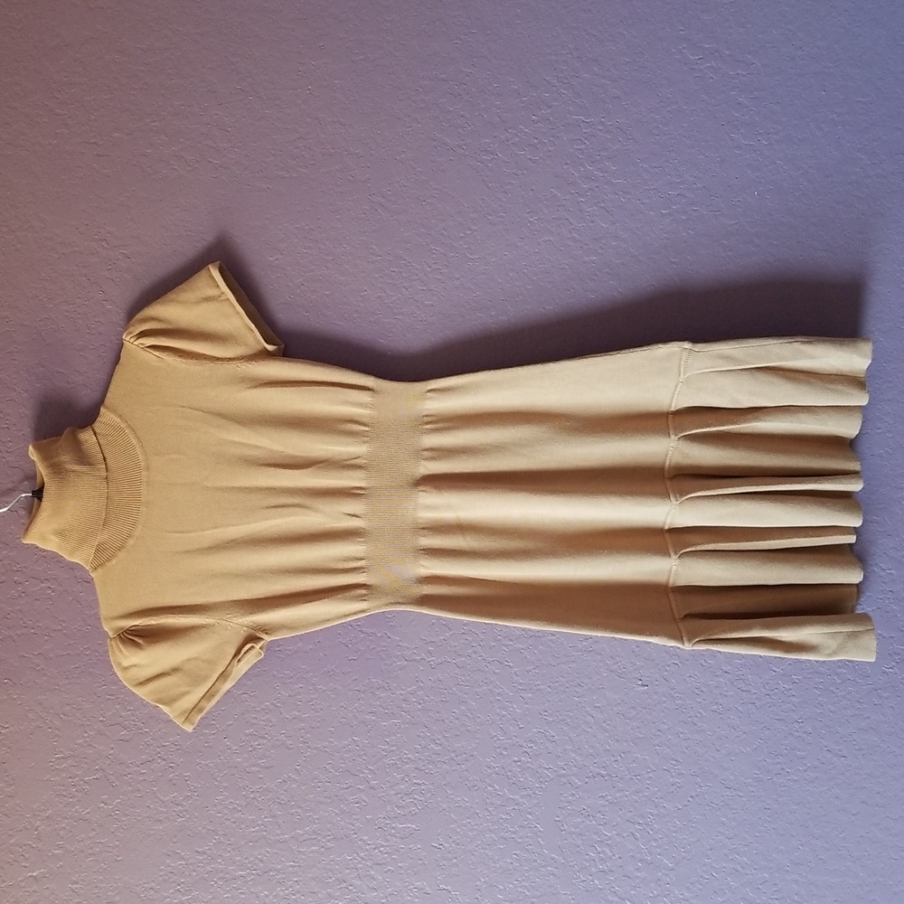 Planet Gold SweaterDress